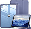Compatible with iPad (A16) 11th Generation Case 2025, for iPad 10th Generation Case 2022 with Pencil Holder, Trifold Stand Protective Cover with Clear Back