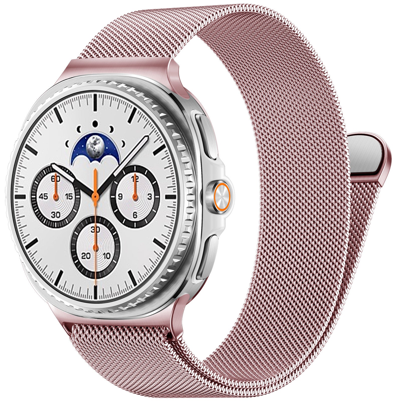 GEAK Compatible with Samsung Galaxy Watch 8 Bands/8 Classic Band for Women Men Magnetic Metal Band