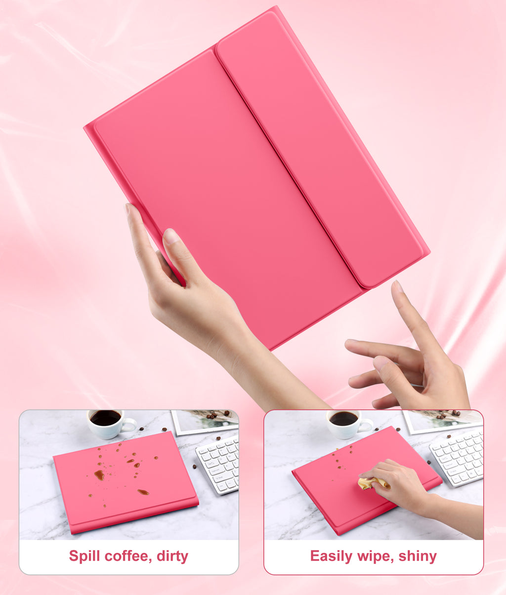 GEAK Compatible with Apple iPad A16 11th 10th Generation Case with Keyboard 7 Color Backlight Detachable Keyboard Case Cover with Touchpad for iPad 11th Gen 11 inch 2025 & 10th Gen 10.9 inch
