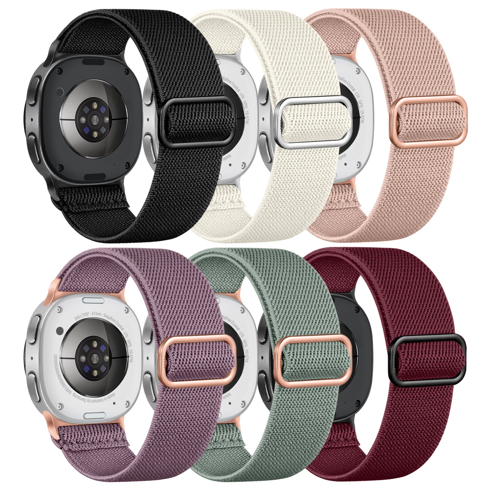 GEAK Compatible with Samsung Galaxy Watch 8 Bands 40mm 44mm & Watch 8 Classic Bands 46mm for Women
