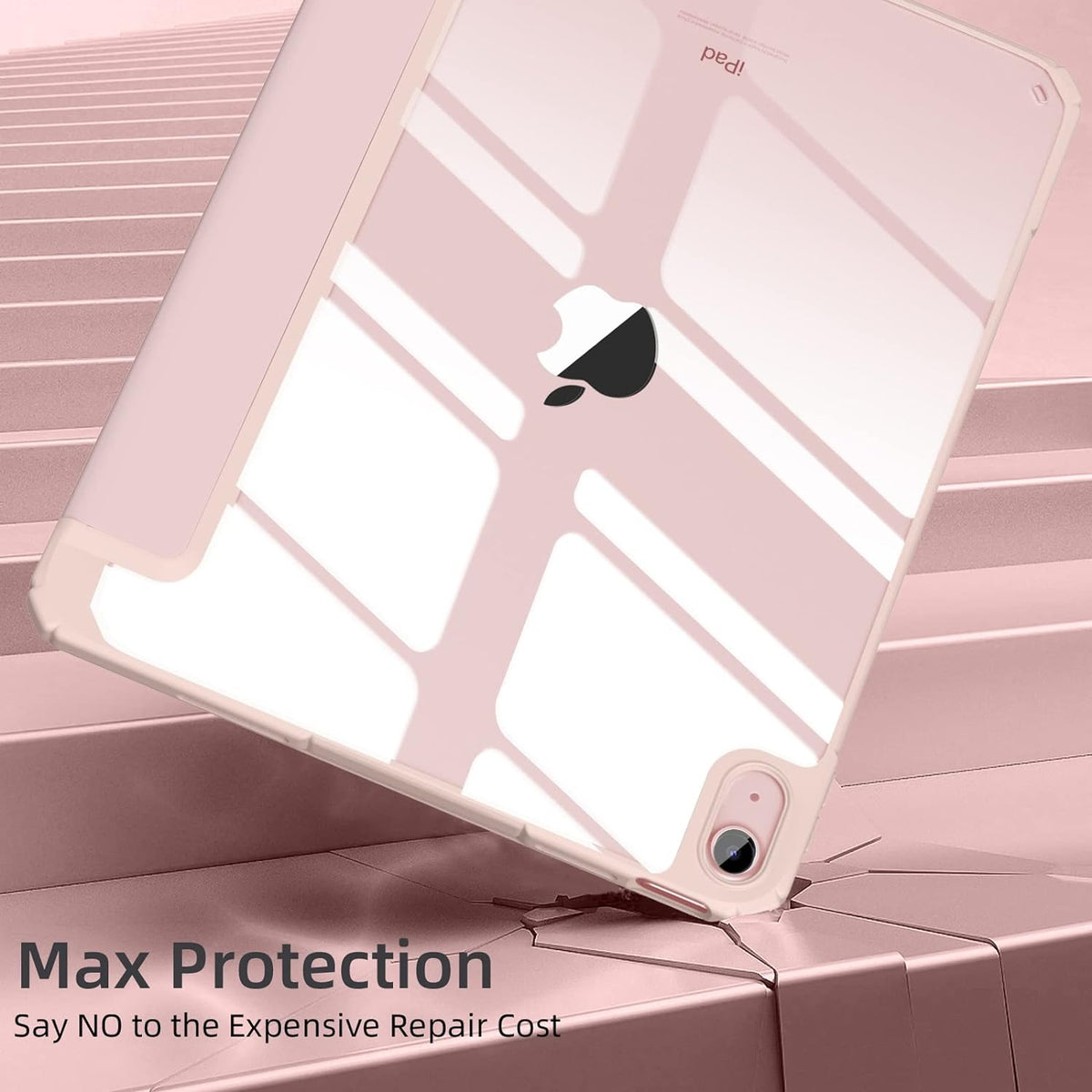 GEAK Compatible With iPad A16 Case/ 10.9 inch iPad 10th Generation Case/ iPad 11th Generation Case 11inch with Pencil Holder