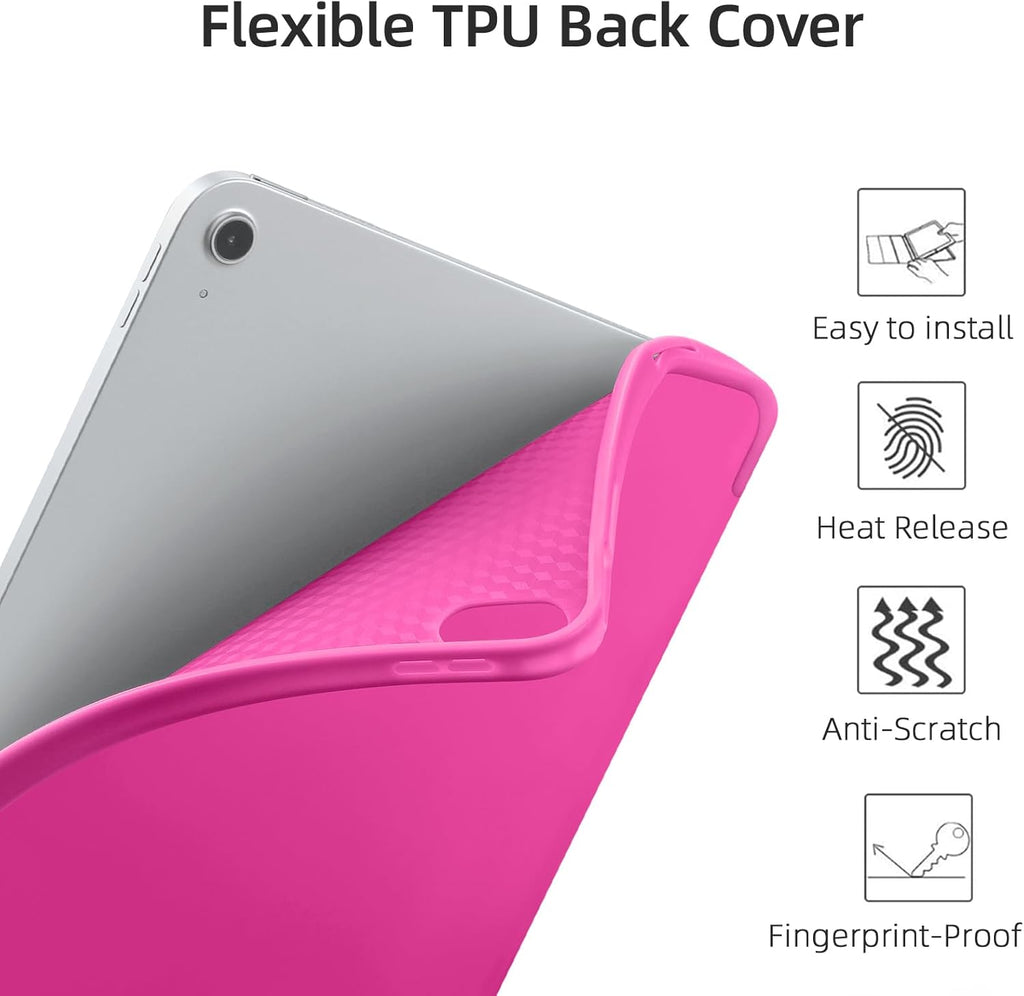 GEAK Compatible with Apple iPad A16 Case & iPad 10th 11th Generation Case Cover 11 inch with Pencil Holder