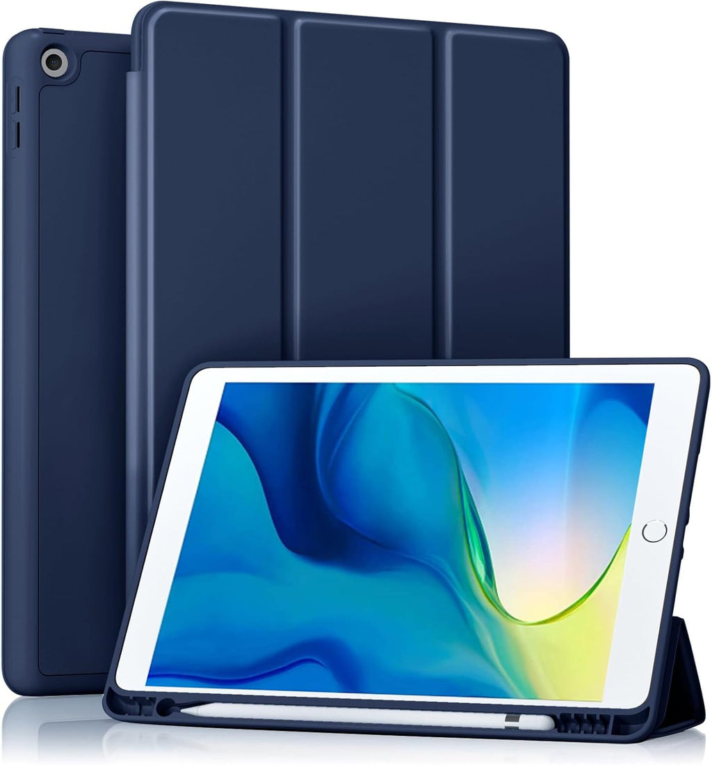 GEAK 10.2 inch Case for iPad 9th 8th 7th Generation Case Cover with Pencil Holder