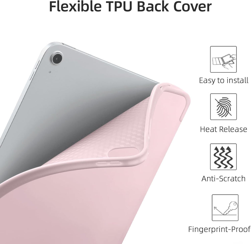 GEAK Compatible with Apple iPad A16 Case & iPad 10th 11th Generation Case Cover 11 inch with Pencil Holder