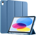 GEAK Compatible with Apple iPad A16 Case & iPad 10th 11th Generation Case Cover 11 inch with Pencil Holder