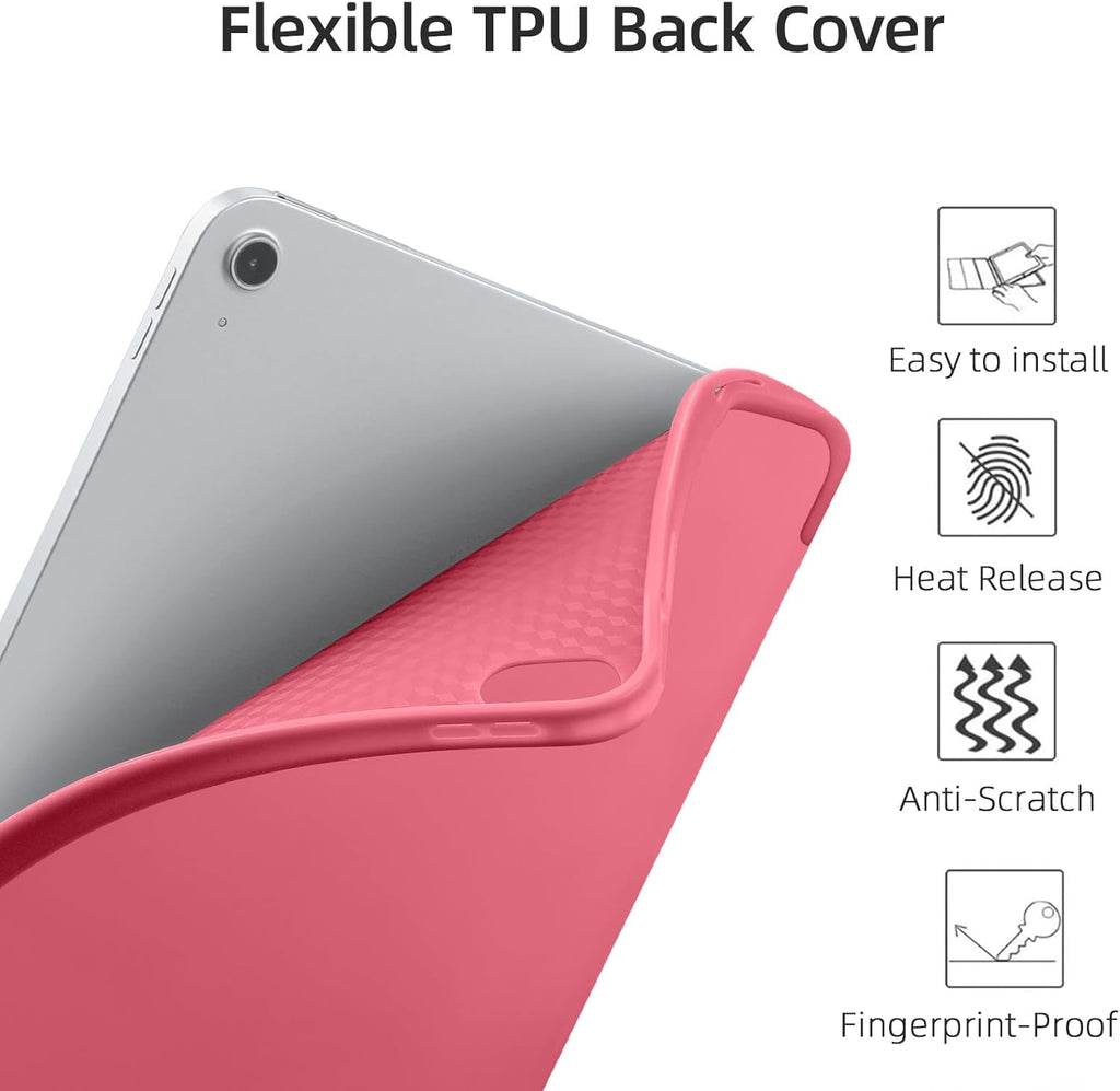 GEAK Compatible with Apple iPad A16 Case & iPad 10th 11th Generation Case Cover 11 inch with Pencil Holder