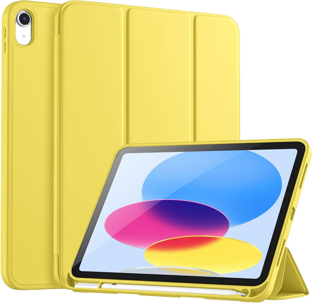 GEAK Compatible with Apple iPad A16 Case & iPad 10th 11th Generation Case Cover 11 inch with Pencil Holder