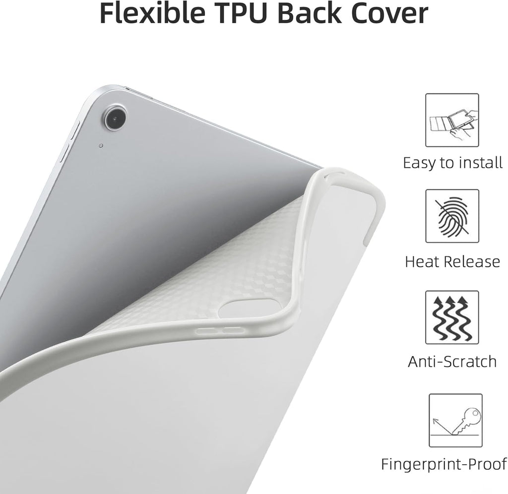 GEAK Compatible with Apple iPad A16 Case & iPad 10th 11th Generation Case Cover 11 inch with Pencil Holder
