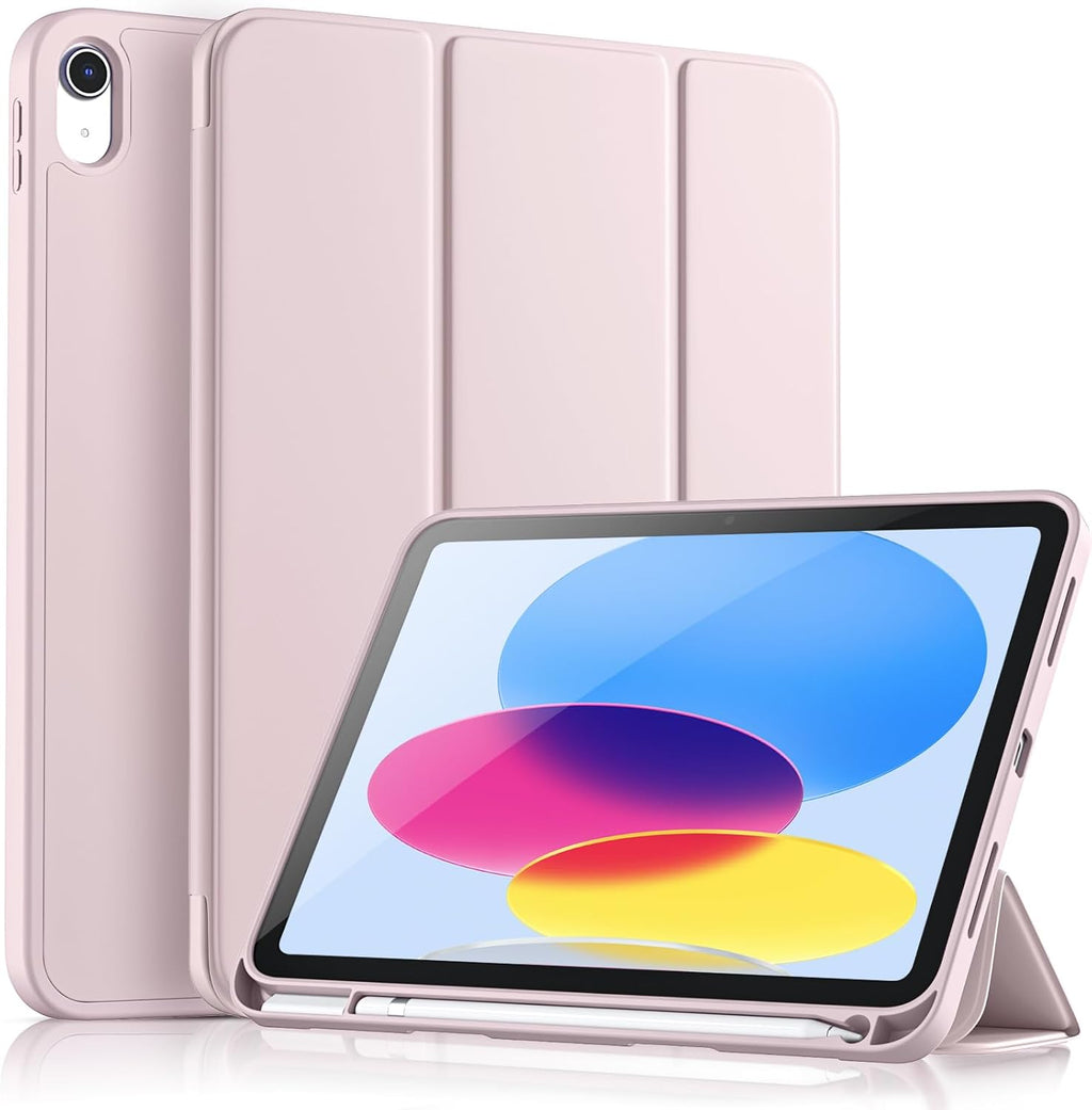 GEAK Compatible with Apple iPad A16 Case & iPad 10th 11th Generation Case Cover 11 inch with Pencil Holder