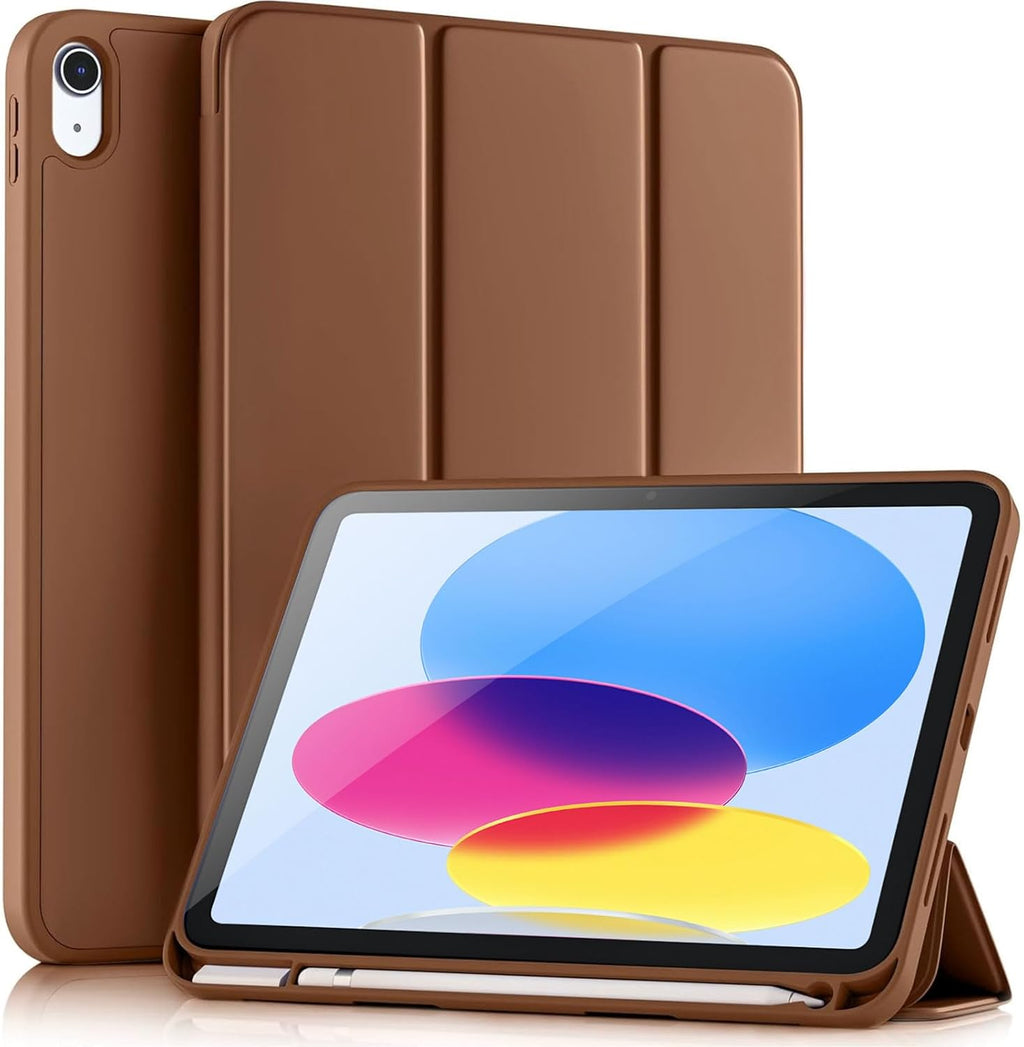 GEAK Compatible with Apple iPad A16 Case & iPad 10th 11th Generation Case Cover 11 inch with Pencil Holder
