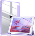 GEAK Compatible With iPad 9th /8th /7th Generation Case with Pencil Holder, 10.2inch Shockproof Cover with Trifold Stand