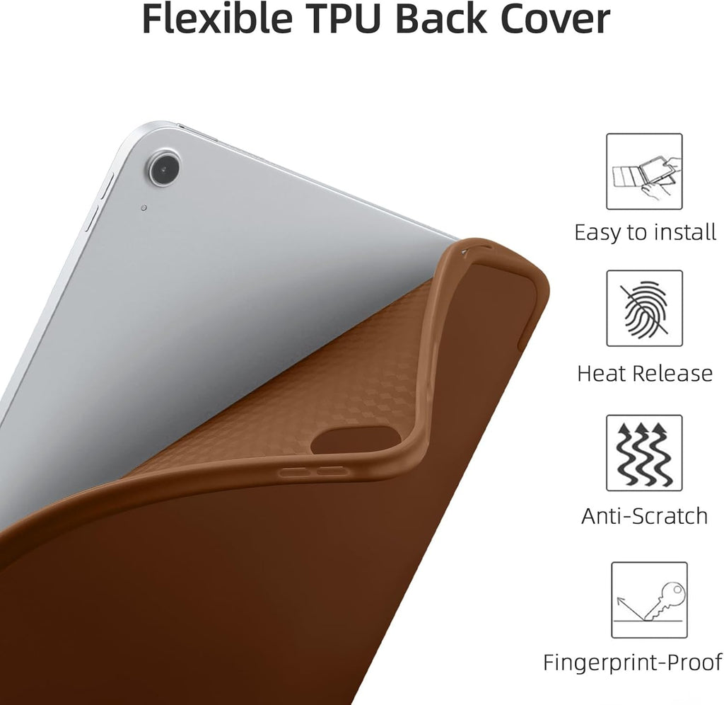 GEAK Compatible with Apple iPad A16 Case & iPad 10th 11th Generation Case Cover 11 inch with Pencil Holder