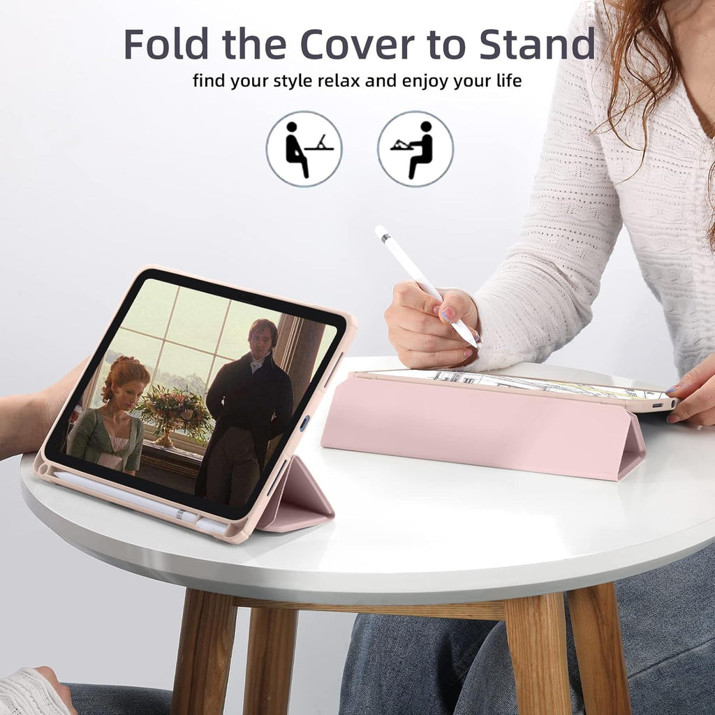 GEAK Compatible With iPad A16 Case/ 10.9 inch iPad 10th Generation Case/ iPad 11th Generation Case 11inch with Pencil Holder