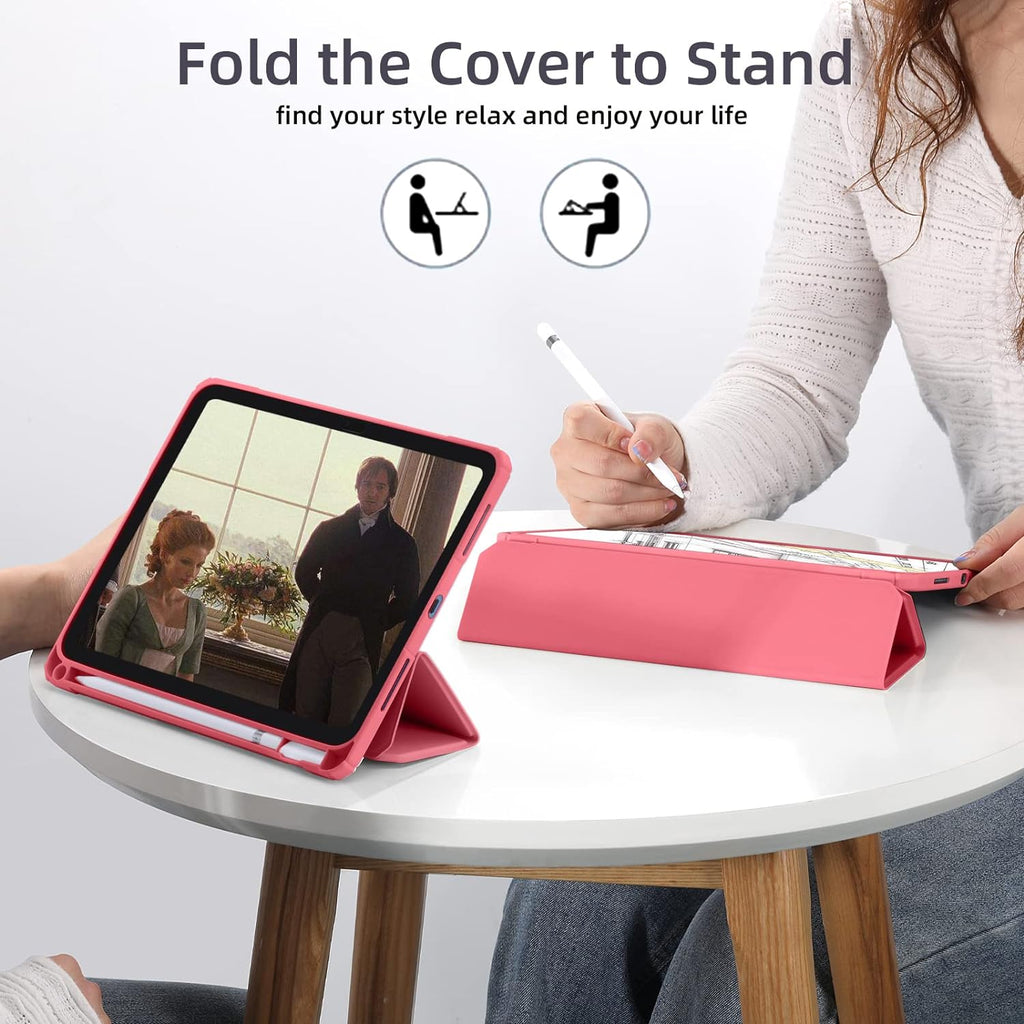 GEAK Compatible With iPad A16 Case/ 10.9 inch iPad 10th Generation Case/ iPad 11th Generation Case 11inch with Pencil Holder