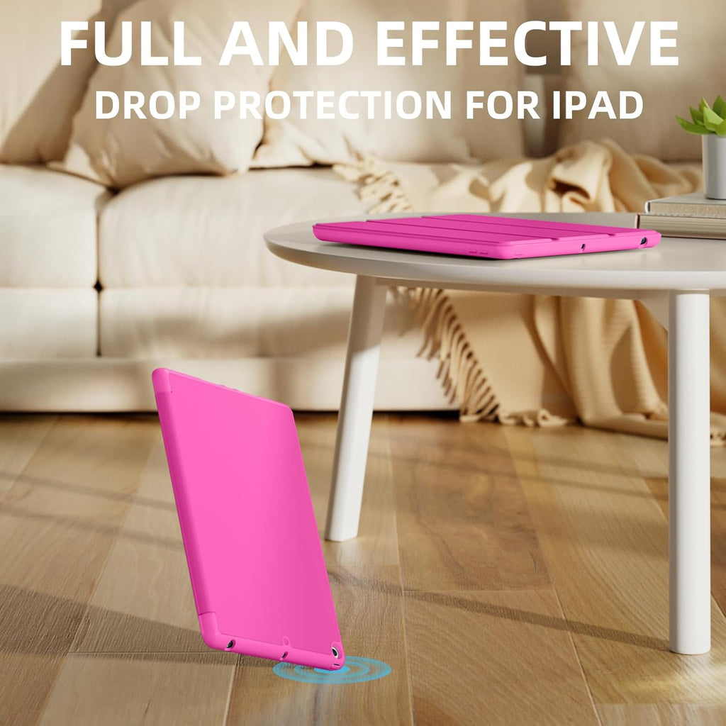 GEAK 10.2 inch Case for iPad 9th 8th 7th Generation Case Cover with Pencil Holder
