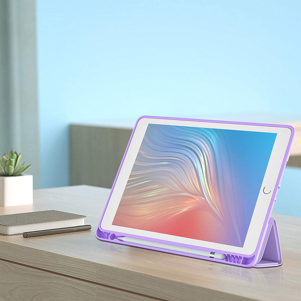 GEAK 10.2 inch Case for iPad 9th 8th 7th Generation Case Cover with Pencil Holder
