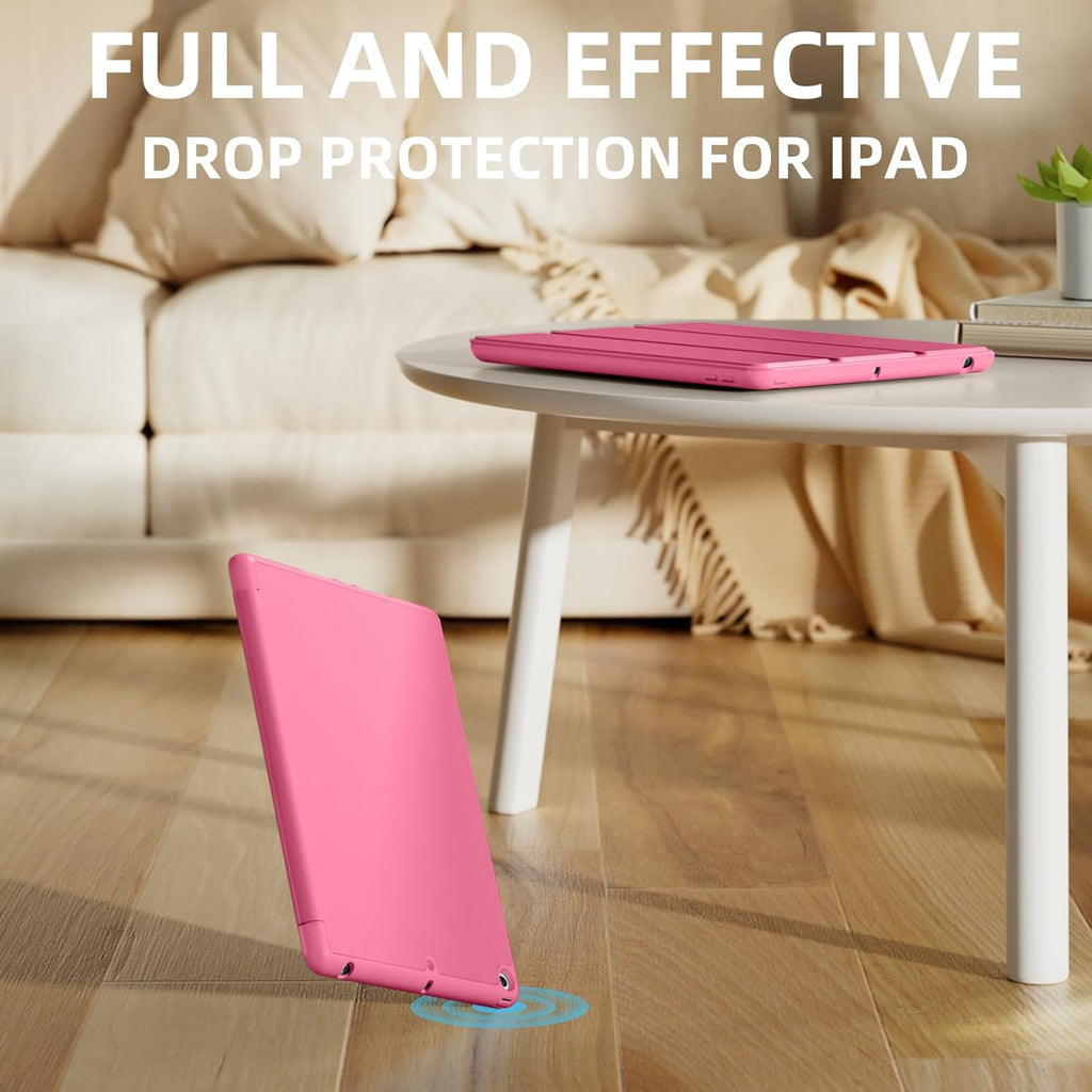 GEAK 10.2 inch Case for iPad 9th 8th 7th Generation Case Cover with Pencil Holder