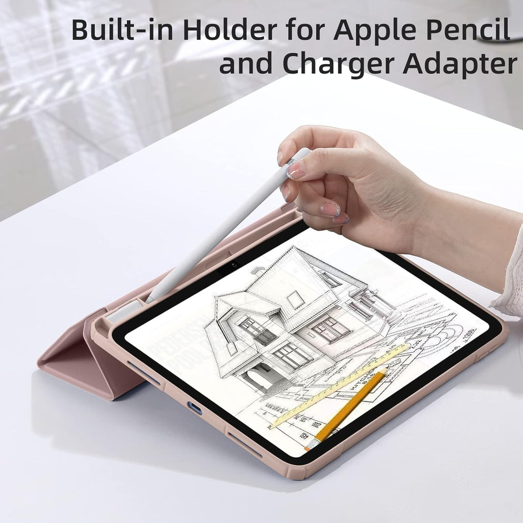 GEAK Compatible With iPad A16 Case/ 10.9 inch iPad 10th Generation Case/ iPad 11th Generation Case 11inch with Pencil Holder