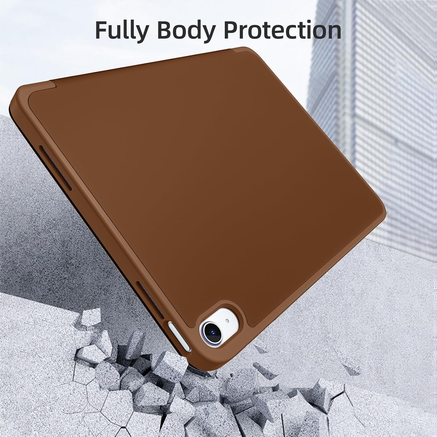 GEAK Compatible with Apple iPad A16 Case & iPad 10th 11th Generation Case Cover 11 inch with Pencil Holder