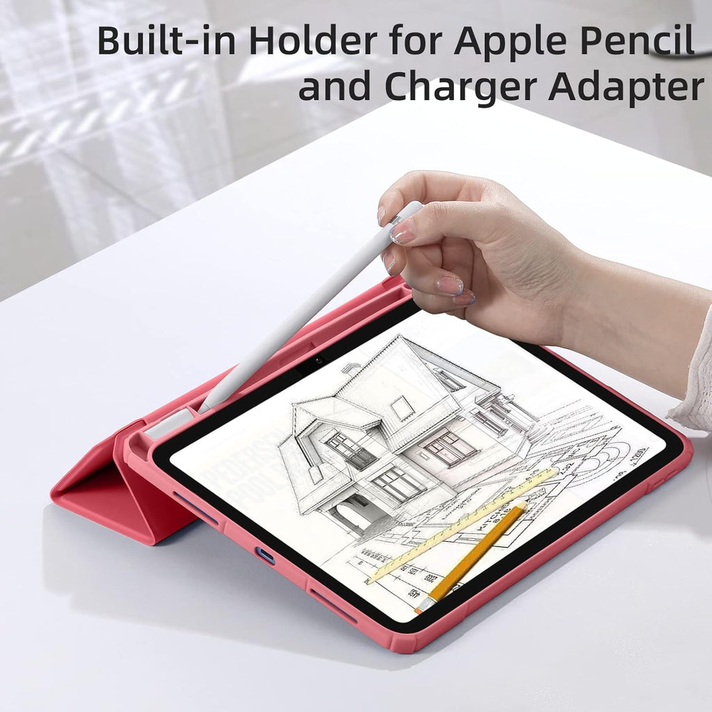 GEAK Compatible With iPad A16 Case/ 10.9 inch iPad 10th Generation Case/ iPad 11th Generation Case 11inch with Pencil Holder