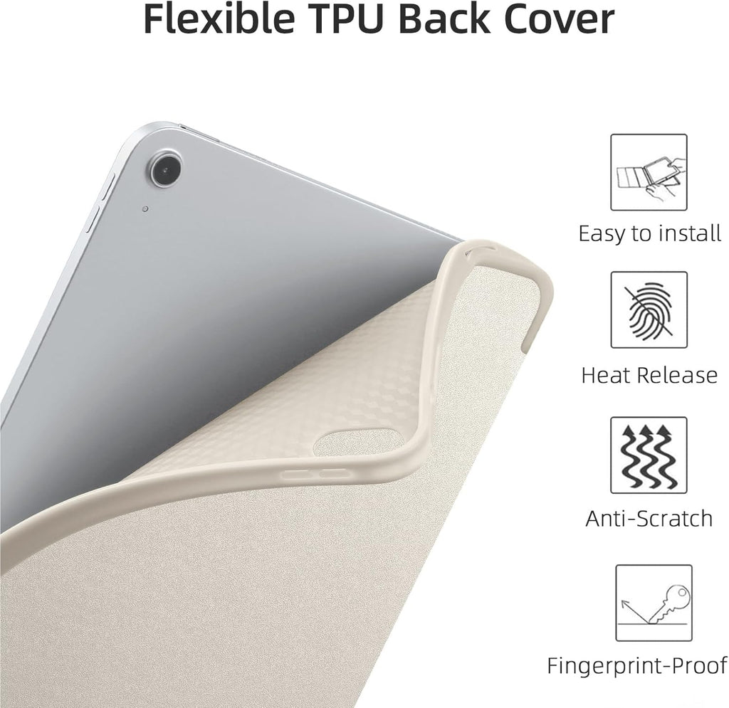 GEAK Compatible with Apple iPad A16 Case & iPad 10th 11th Generation Case Cover 11 inch with Pencil Holder