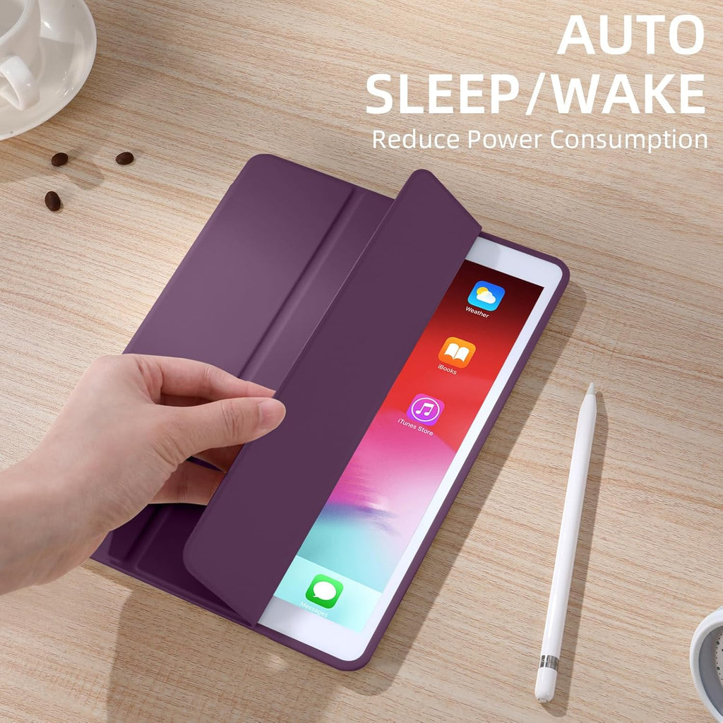 GEAK 10.2 inch Case for iPad 9th 8th 7th Generation Case Cover with Pencil Holder