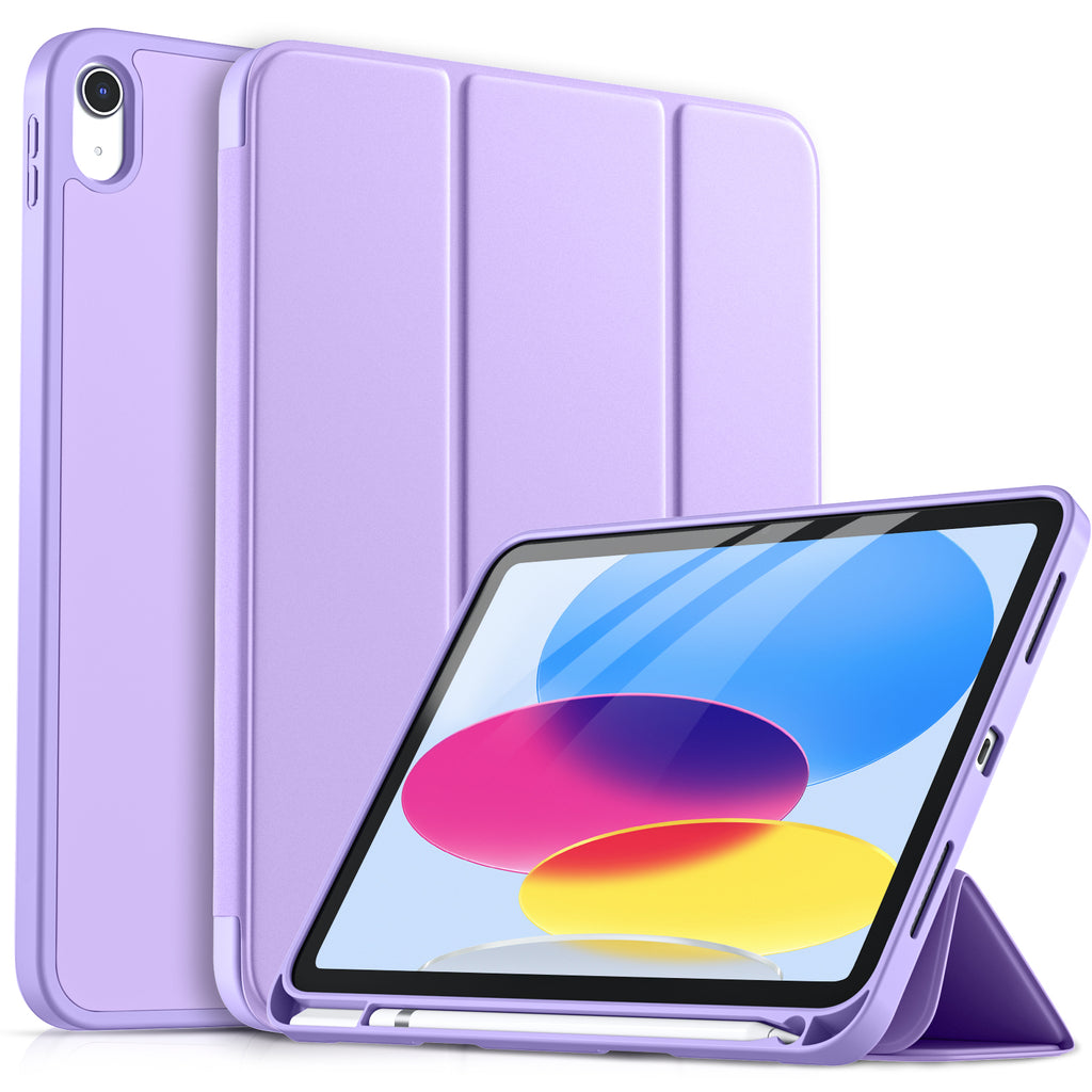 GEAK Compatible with Apple iPad A16 Case & iPad 10th 11th Generation Case Cover 11 inch with Pencil Holder