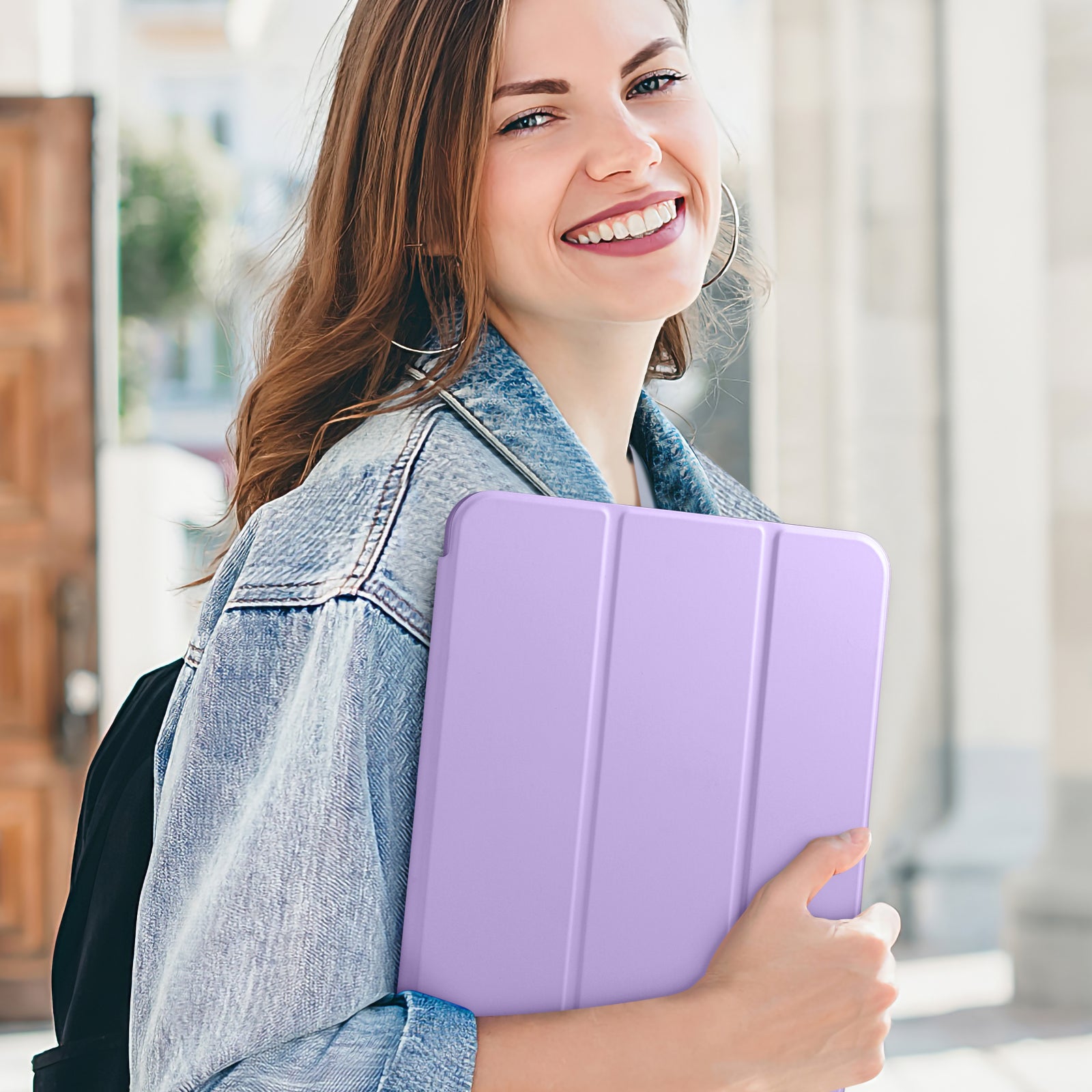 GEAK Compatible with Apple iPad A16 Case & iPad 10th 11th Generation Case Cover 11 inch with Pencil Holder