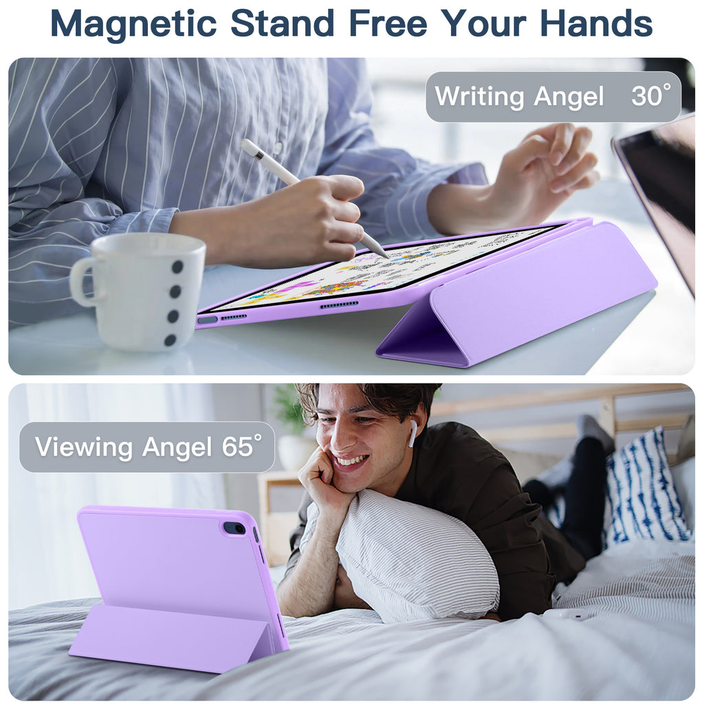 GEAK Compatible with Apple iPad A16 Case & iPad 10th 11th Generation Case Cover 11 inch with Pencil Holder