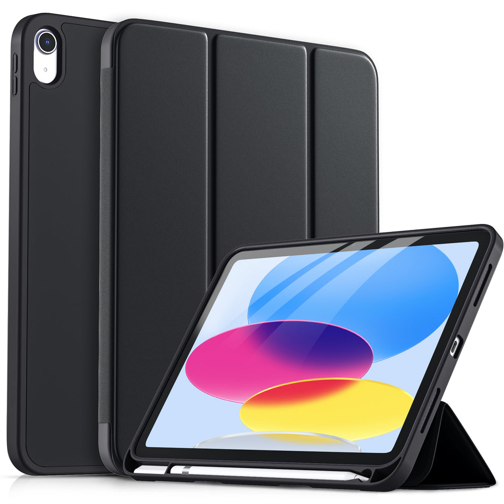 GEAK Compatible with Apple iPad A16 11th Generation 11 inch Case & iPad 10th Generation Case Cover with Pencil Holder