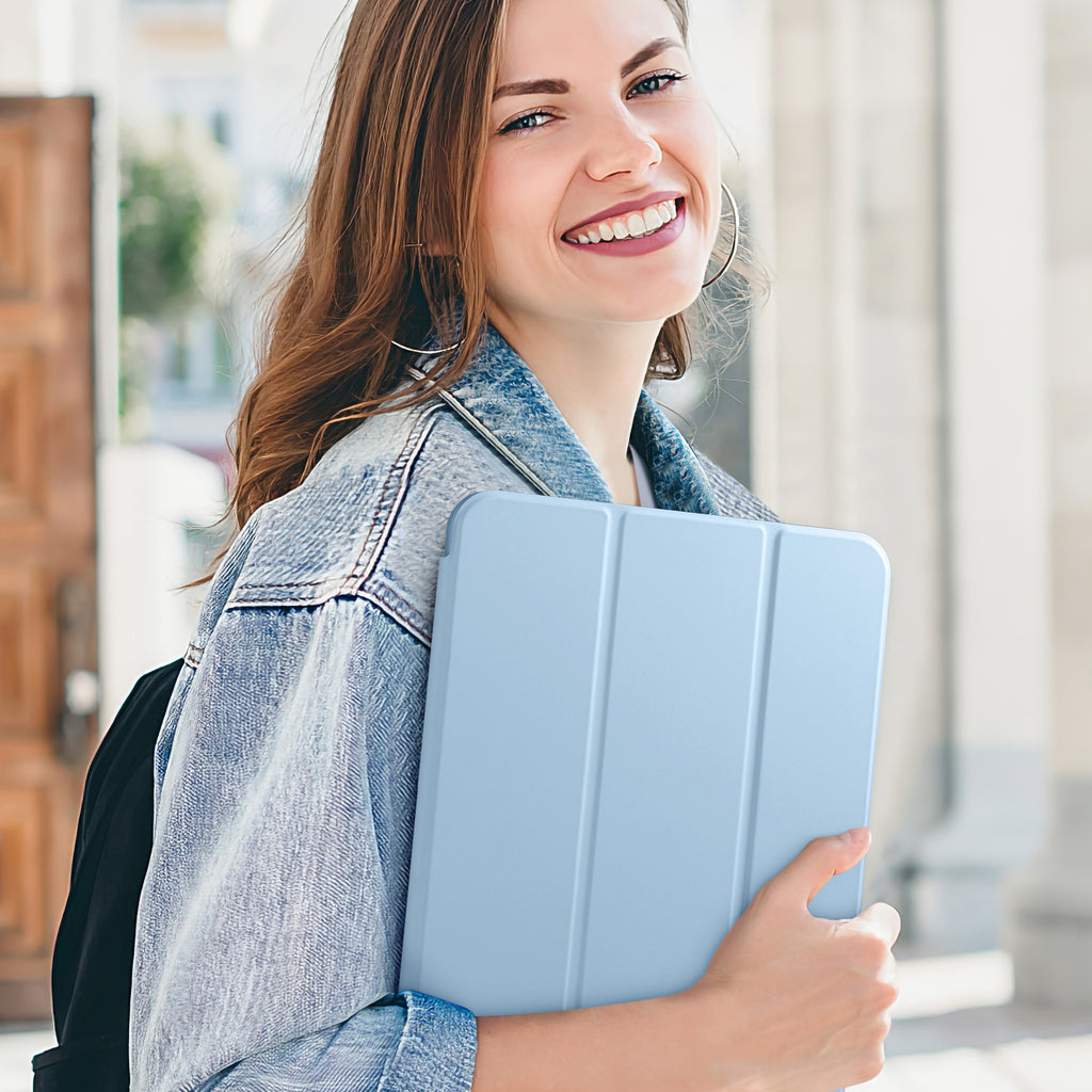 GEAK Compatible with Apple iPad A16 11th Generation 11 inch Case & iPad 10th Generation Case Cover with Pencil Holder