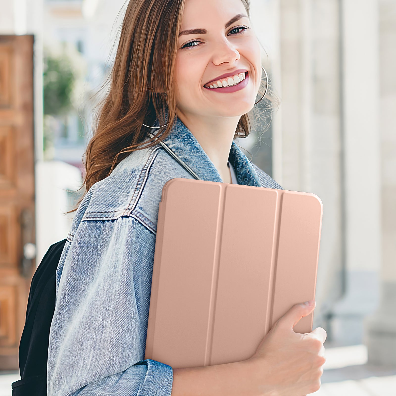 GEAK Compatible with Apple iPad A16 Case & iPad 10th 11th Generation Case Cover 11 inch with Pencil Holder